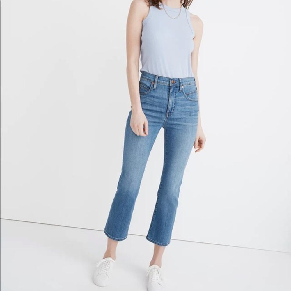 Madewell Cali Demi-Boot Light Wash Jeans